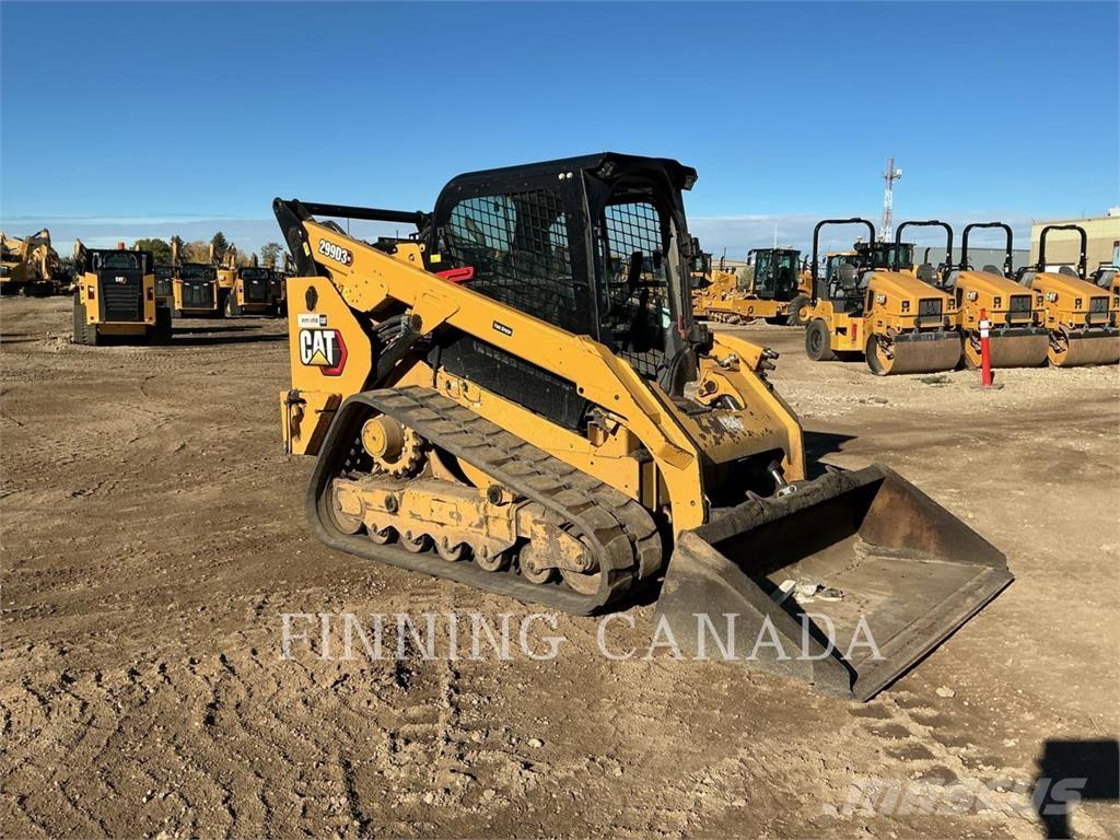 CAT 299D3 Lánctalpas homlokrakodók