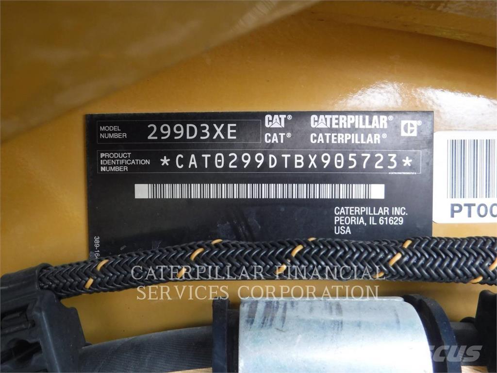 CAT 299D3XE Lánctalpas homlokrakodók