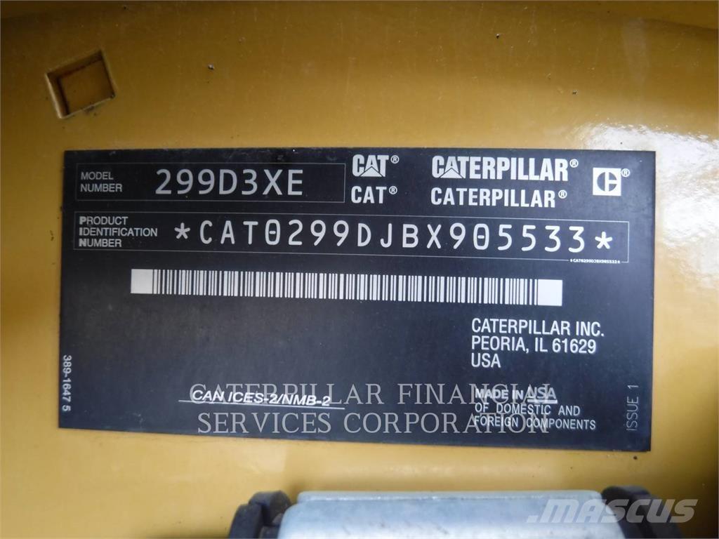 CAT 299D3XE Lánctalpas homlokrakodók