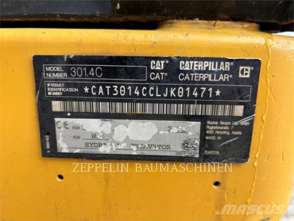 CAT 301.4C Lánctalpas kotrók