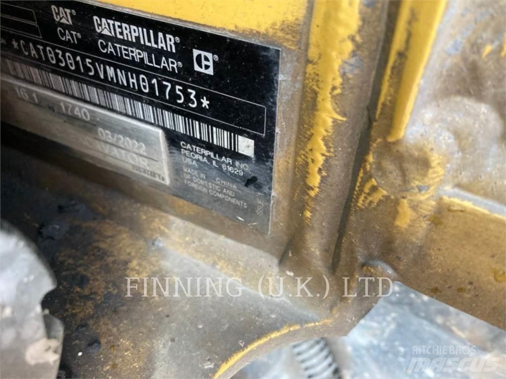 CAT 301.5 Lánctalpas kotrók