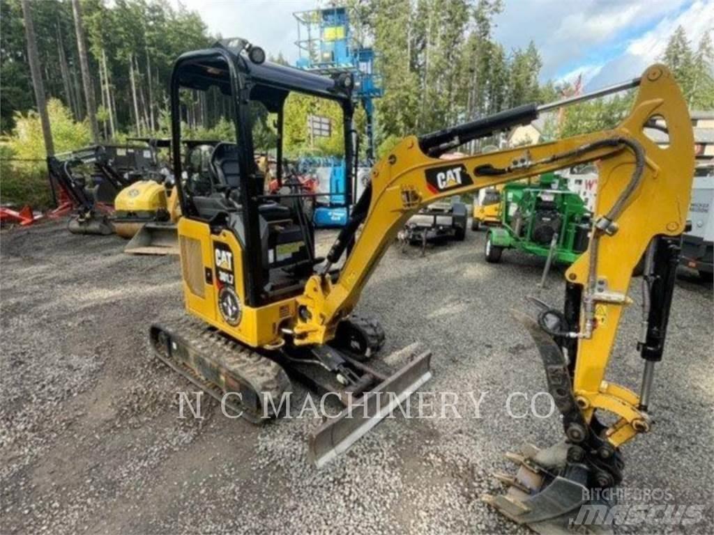 CAT 301.7 CRCN Lánctalpas kotrók