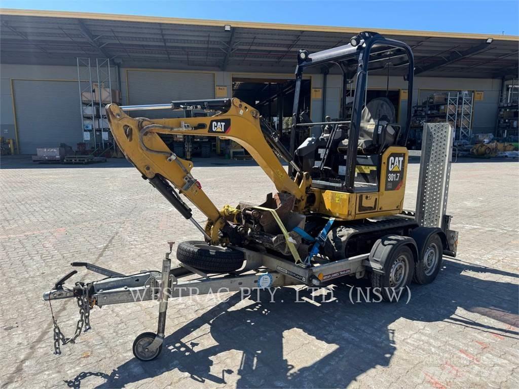 CAT 301.7CR Lánctalpas kotrók