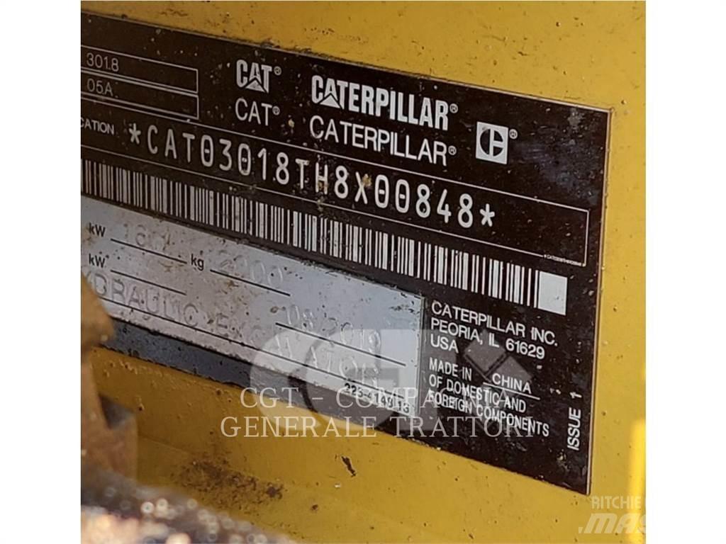 CAT 301.8 Lánctalpas kotrók