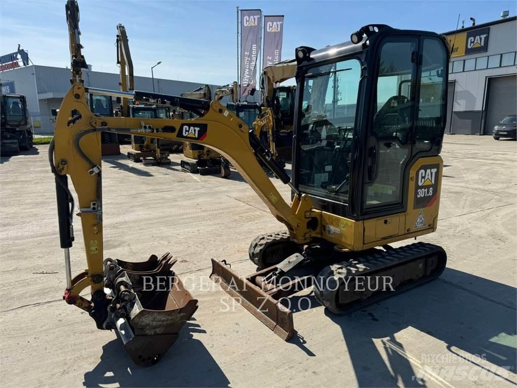 CAT 301.8 Lánctalpas kotrók