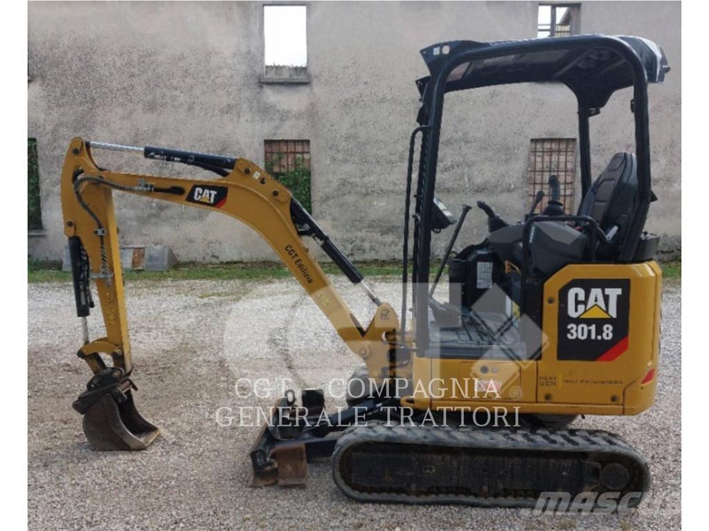 CAT 301.8 Lánctalpas kotrók