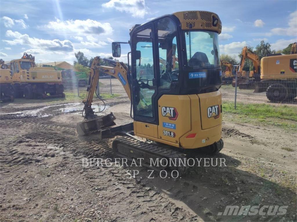 CAT 301.8 Lánctalpas kotrók
