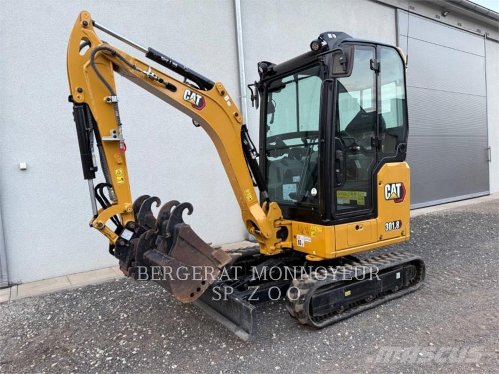 CAT 301.8 Lánctalpas kotrók