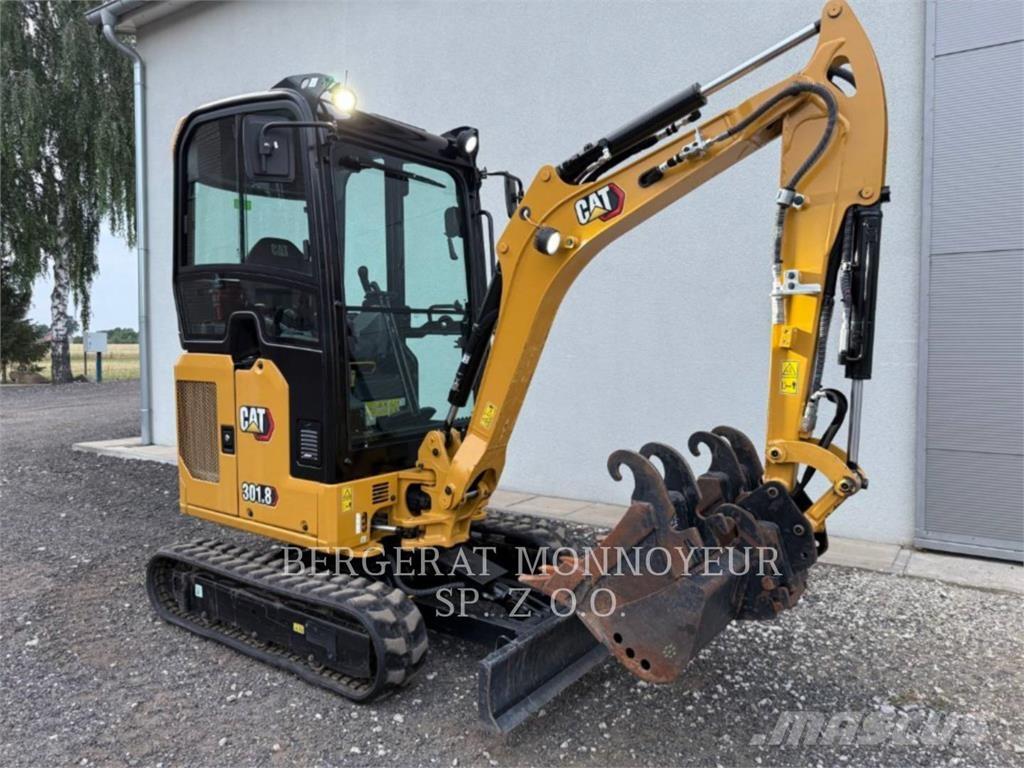 CAT 301.8 Lánctalpas kotrók