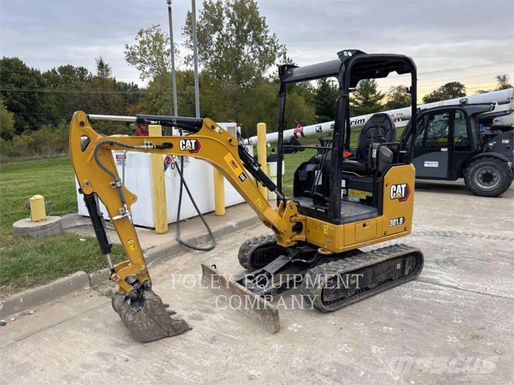 CAT 301.8-05LO Lánctalpas kotrók