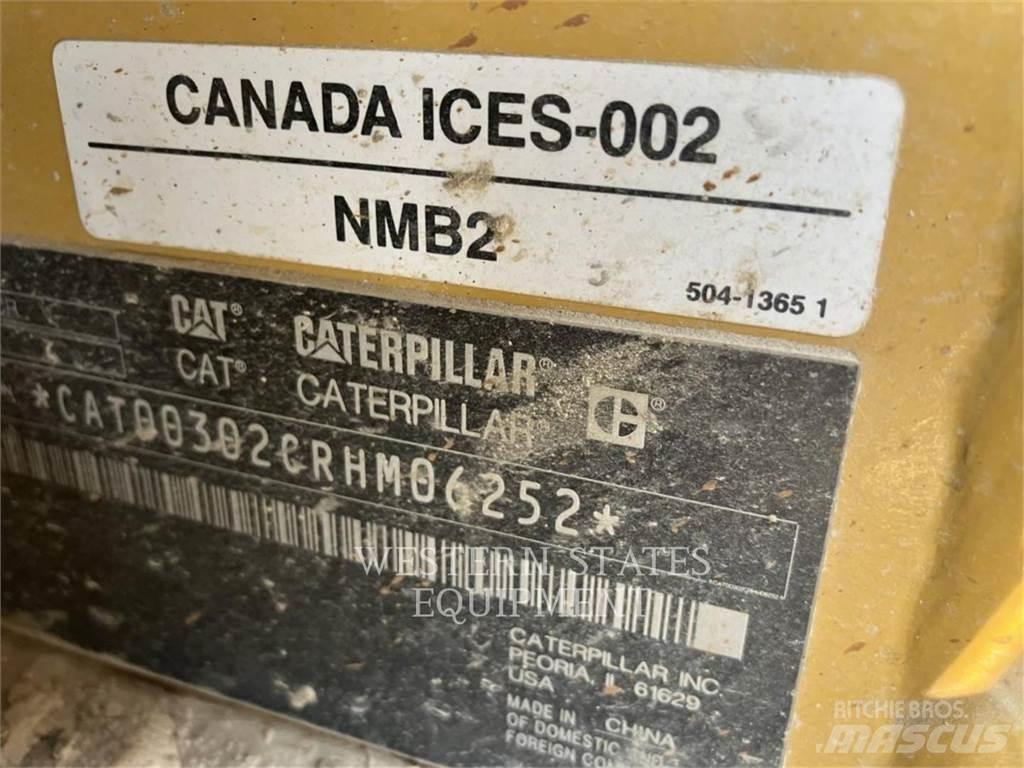 CAT 302 Lánctalpas kotrók