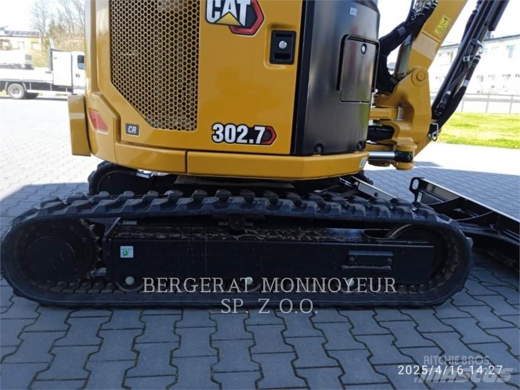 CAT 302.7 Lánctalpas kotrók