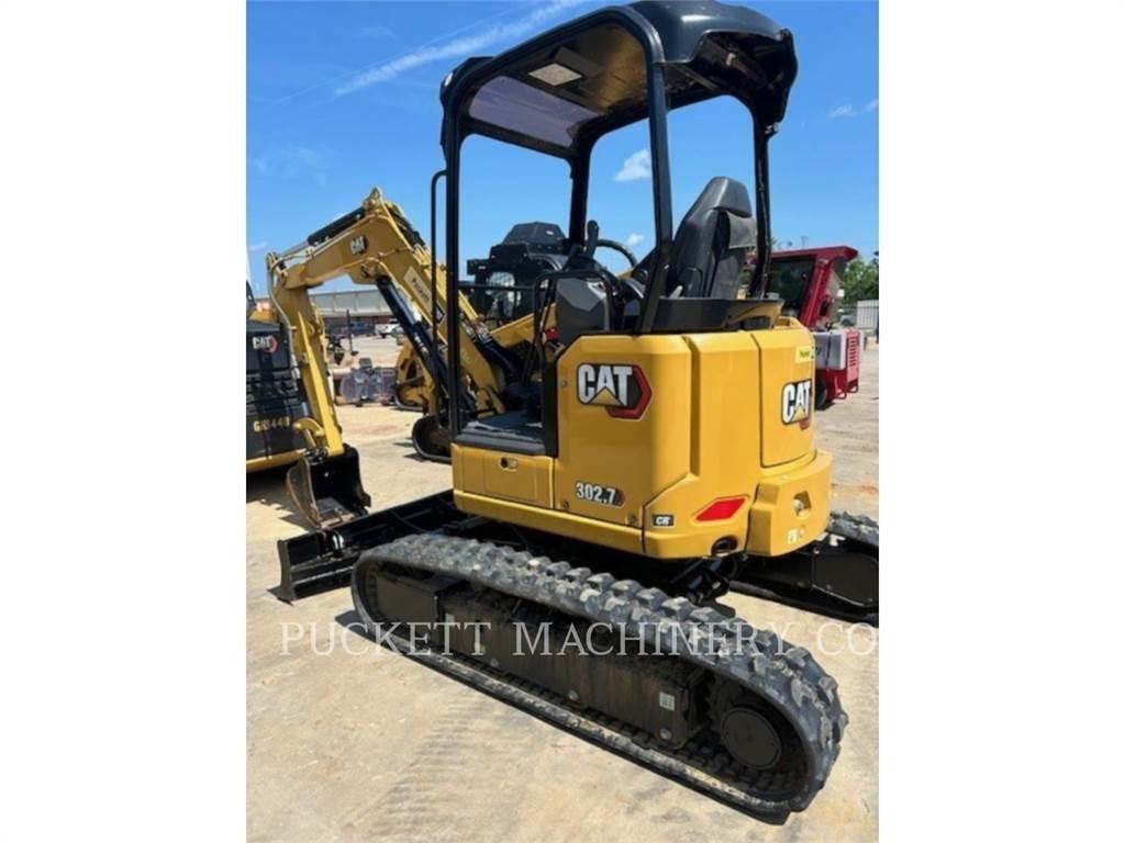 CAT 302.7-07CR Lánctalpas kotrók
