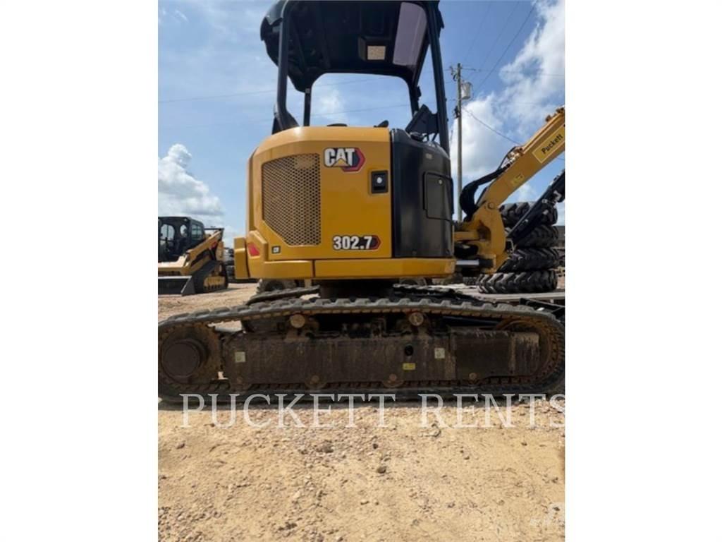 CAT 302.7-07CR Lánctalpas kotrók