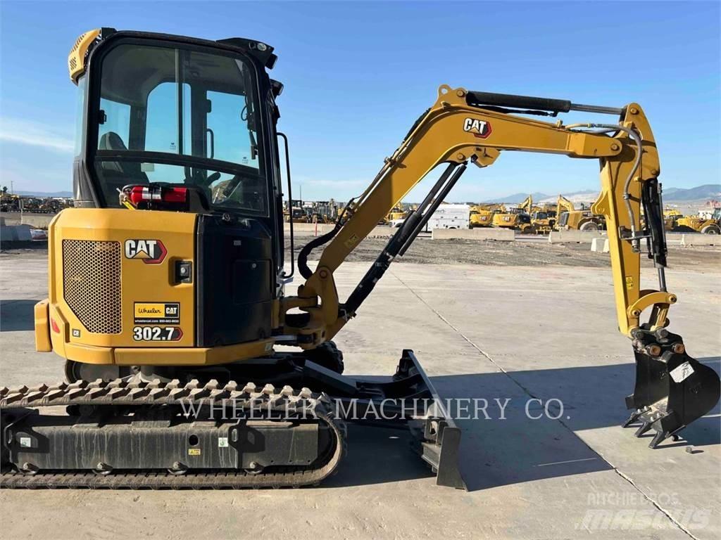 CAT 302.7 C3 Lánctalpas kotrók