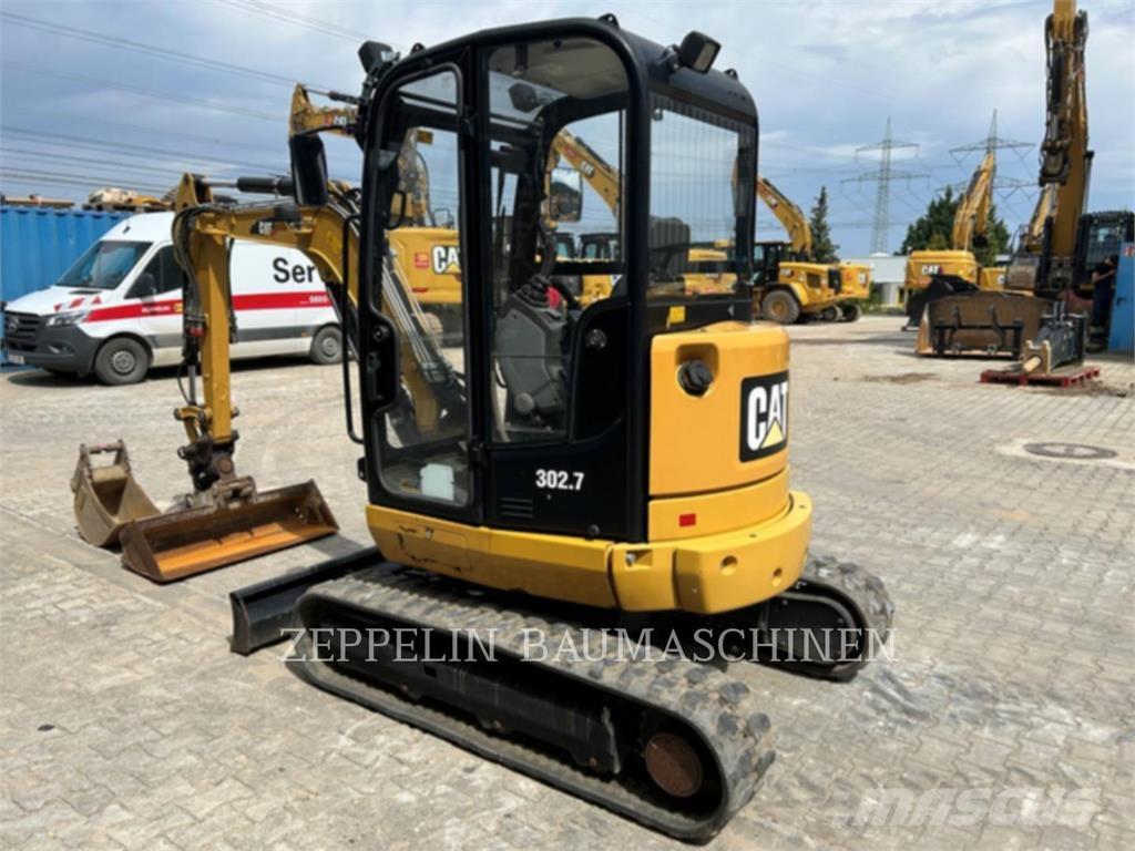 CAT 302.7D Lánctalpas kotrók