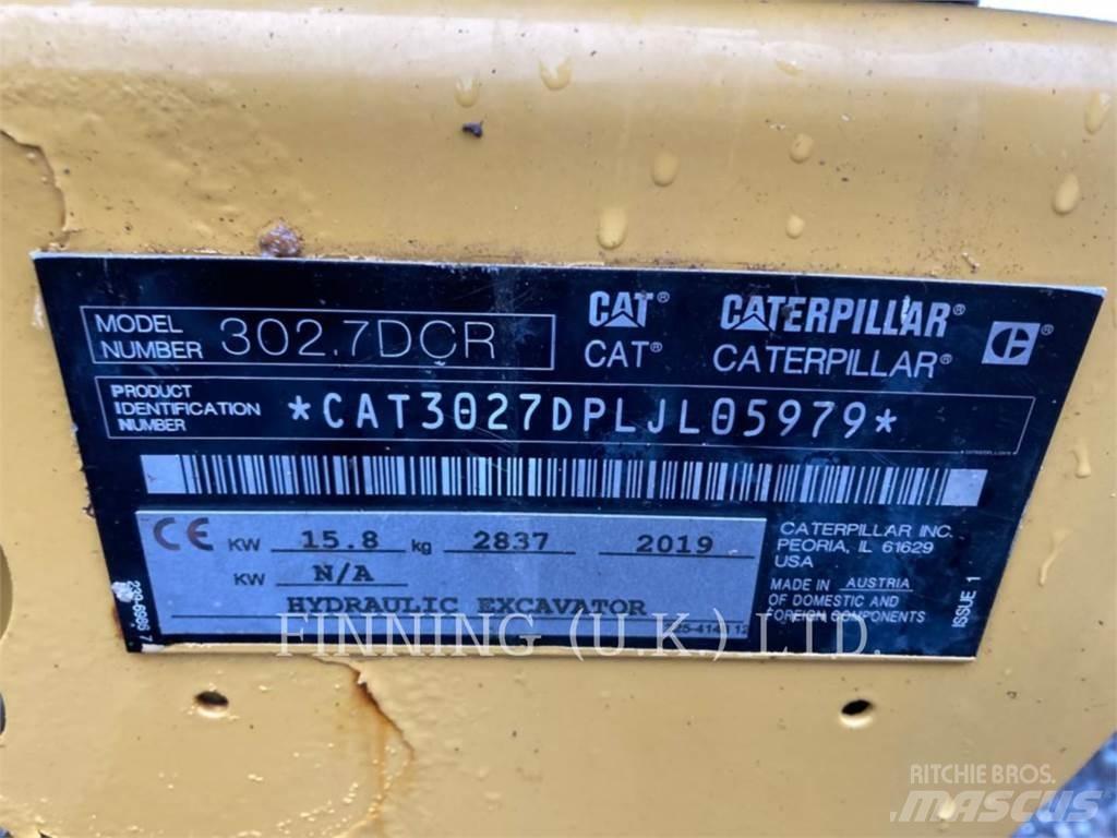 CAT 302.7D CAB Lánctalpas kotrók