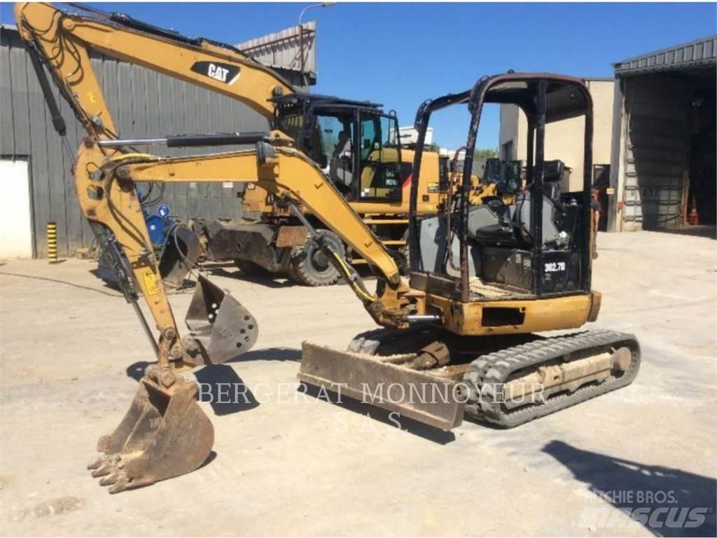 CAT 302.7D CR Lánctalpas kotrók