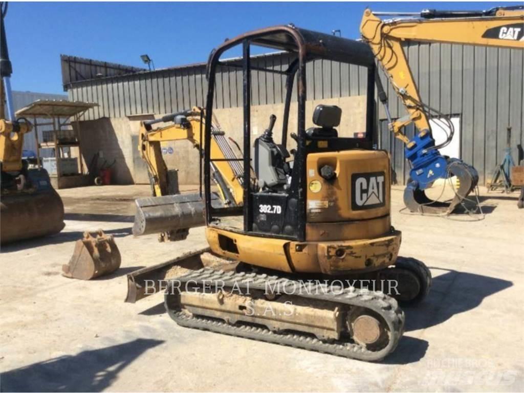 CAT 302.7D CR Lánctalpas kotrók