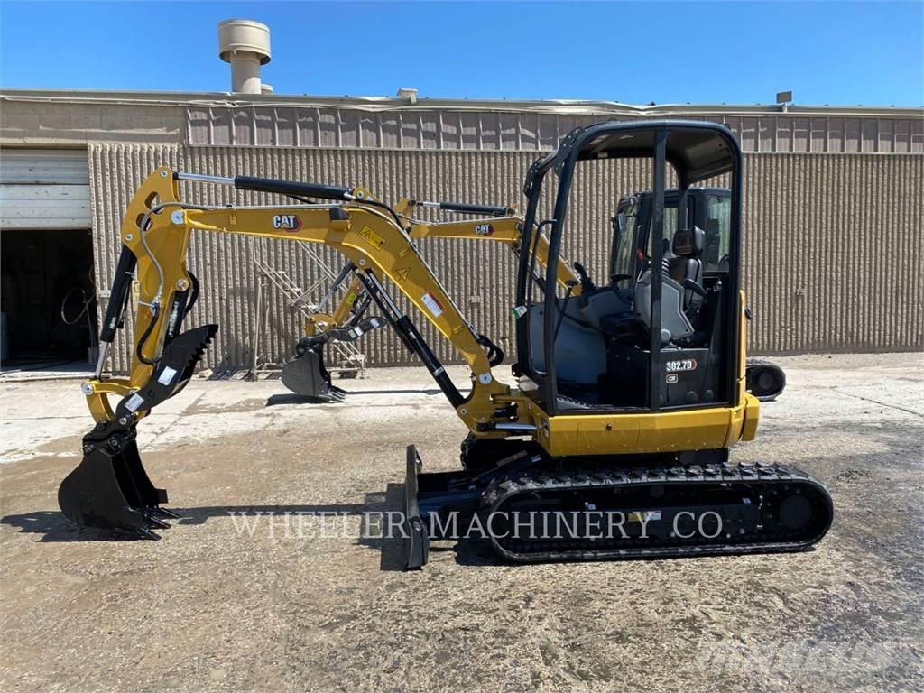 CAT 302.7DC1TH Lánctalpas kotrók