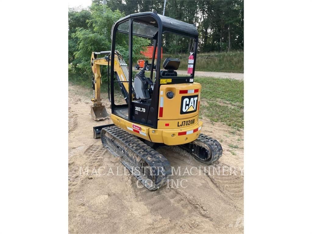 CAT 302.7DCR Lánctalpas kotrók