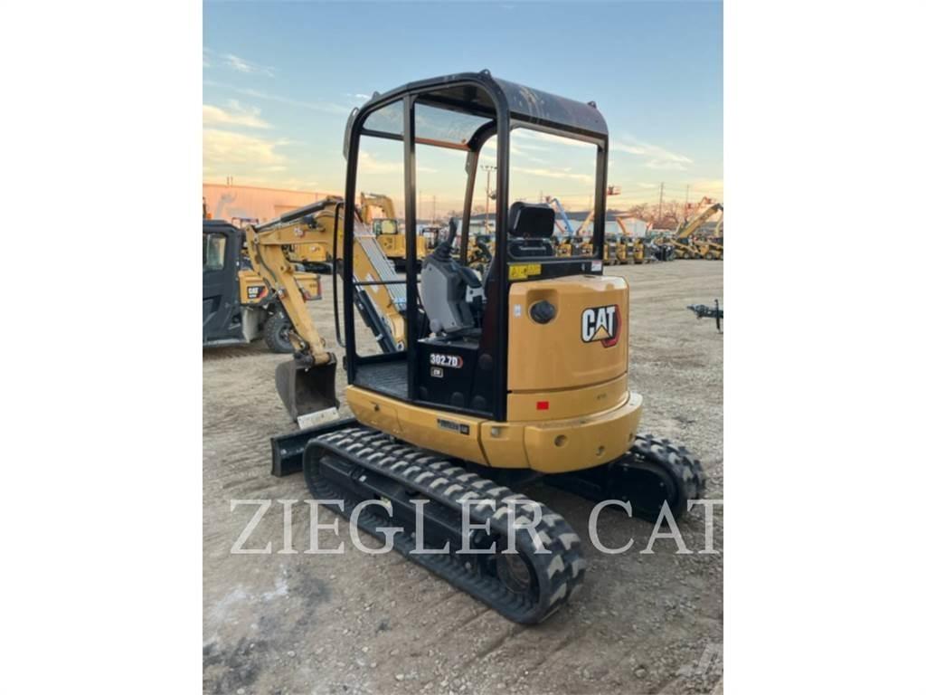 CAT 302.7DCR Lánctalpas kotrók