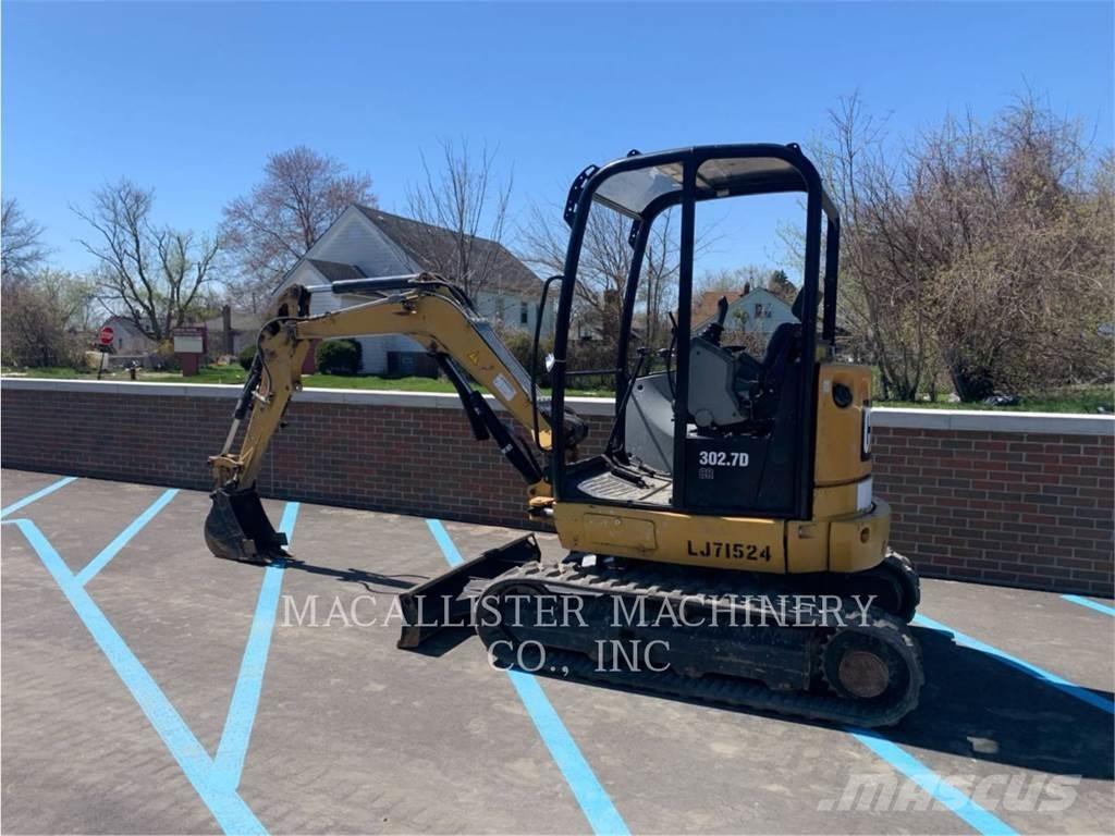 CAT 302.7DCR Lánctalpas kotrók