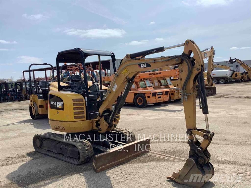 CAT 302.7DCR Lánctalpas kotrók