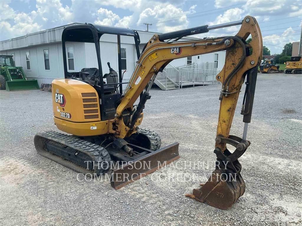 CAT 302.7DCR Lánctalpas kotrók