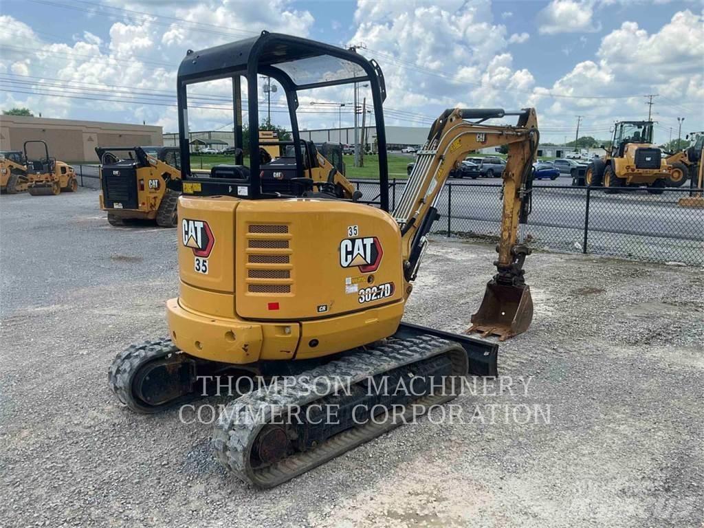 CAT 302.7DCR Lánctalpas kotrók