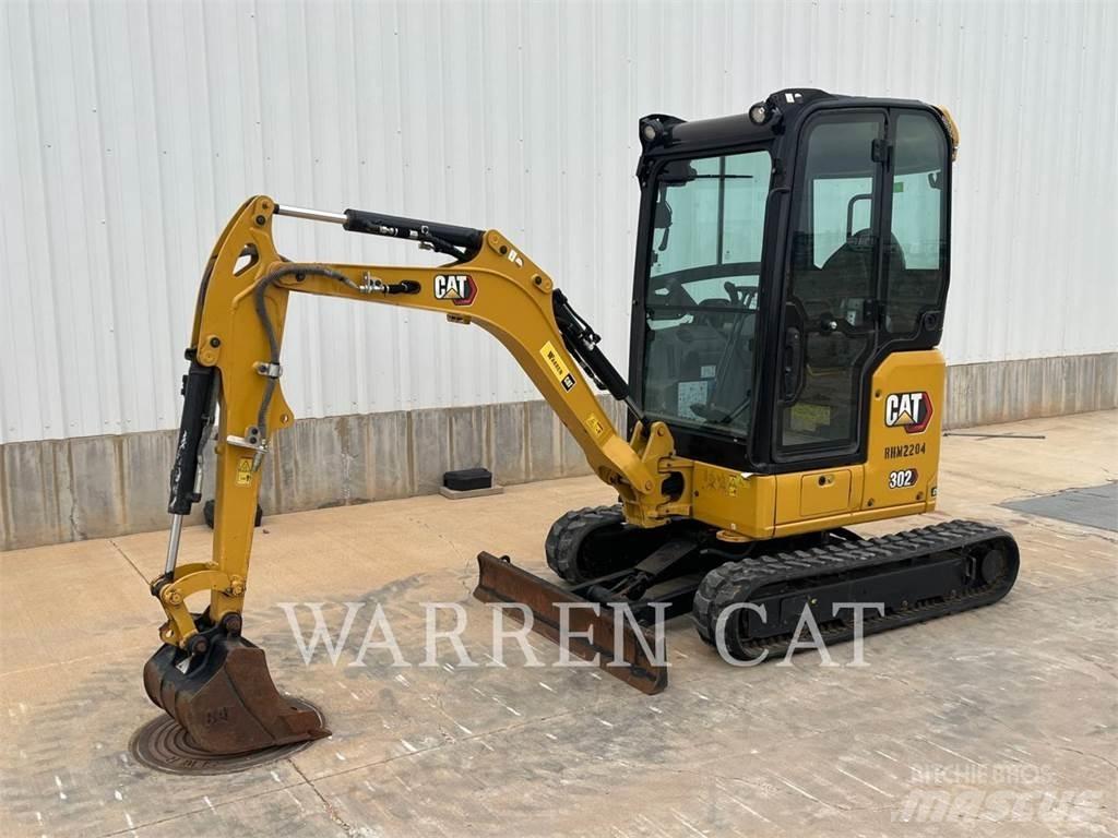 CAT 302 CR Lánctalpas kotrók