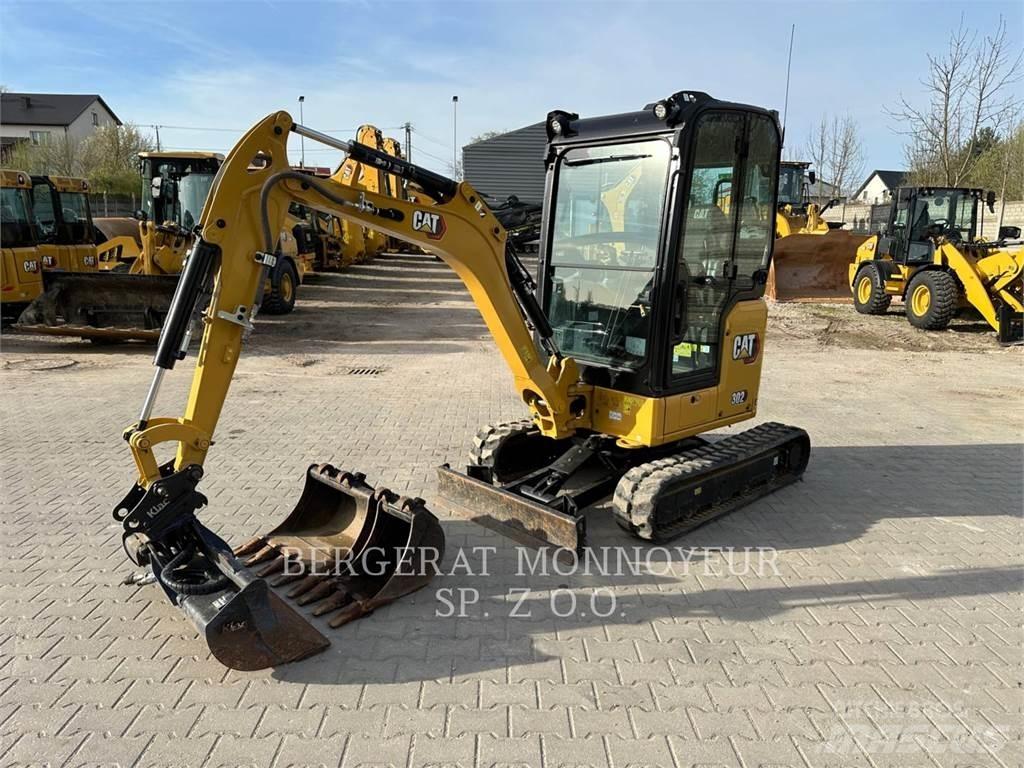 CAT 302CR Lánctalpas kotrók