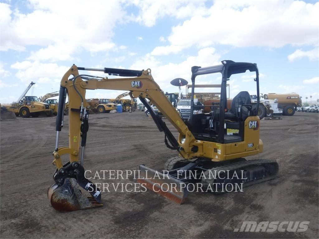 CAT 303-07CR Lánctalpas kotrók