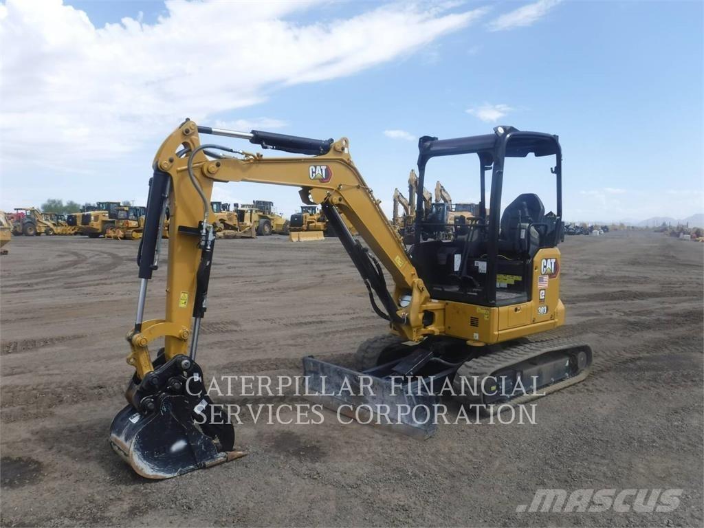 CAT 303-07CR Lánctalpas kotrók