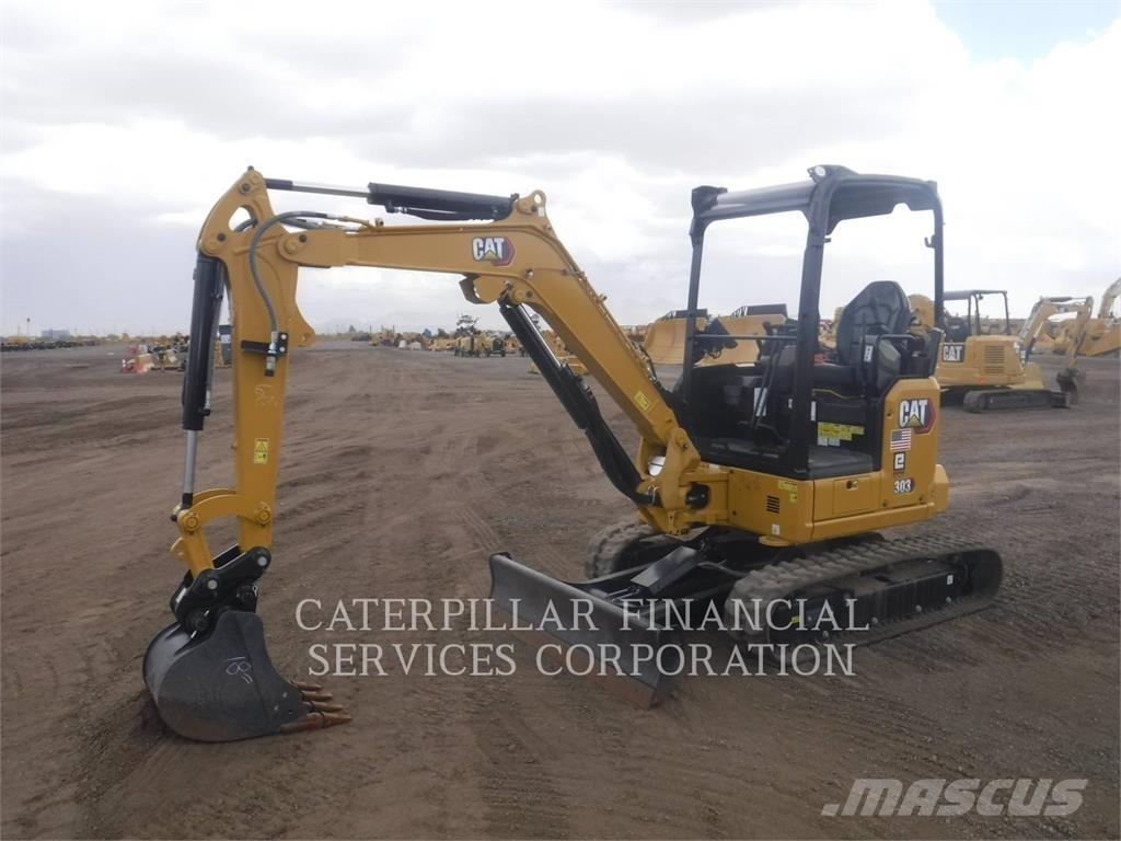 CAT 303-07CR Lánctalpas kotrók