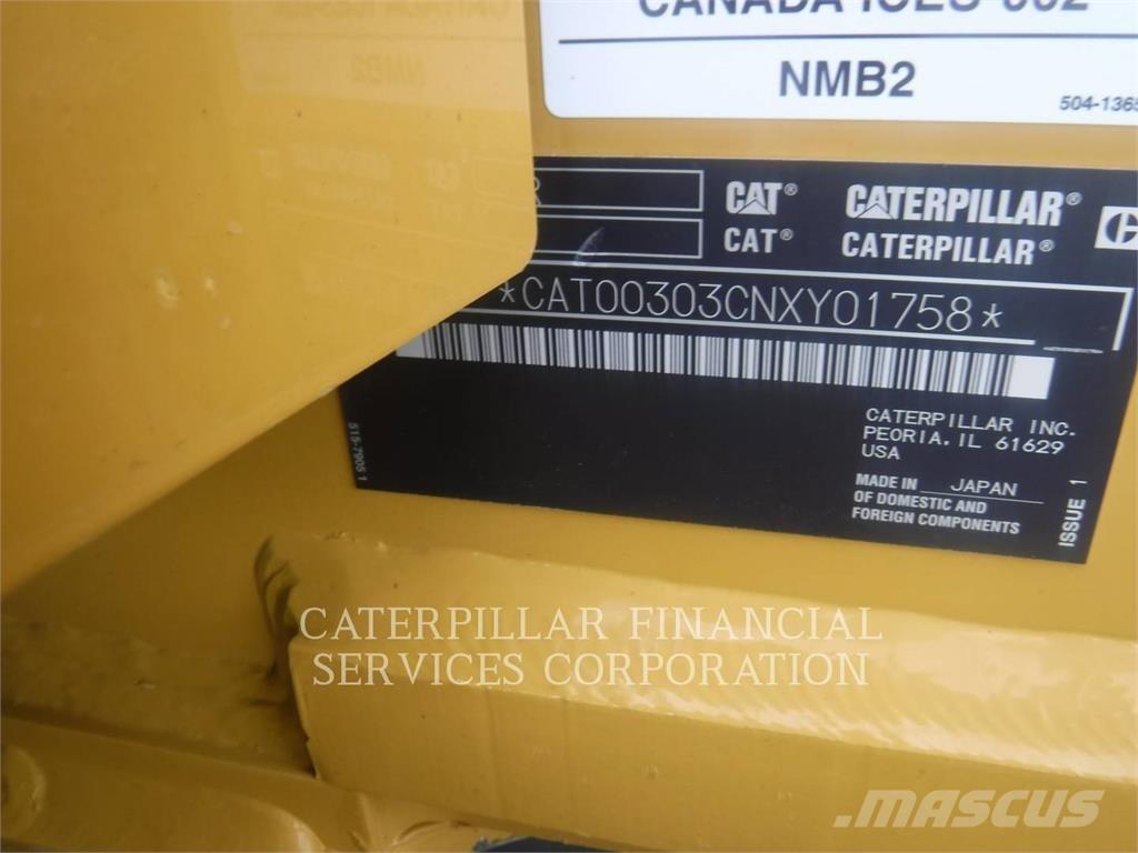 CAT 303-07CR Lánctalpas kotrók