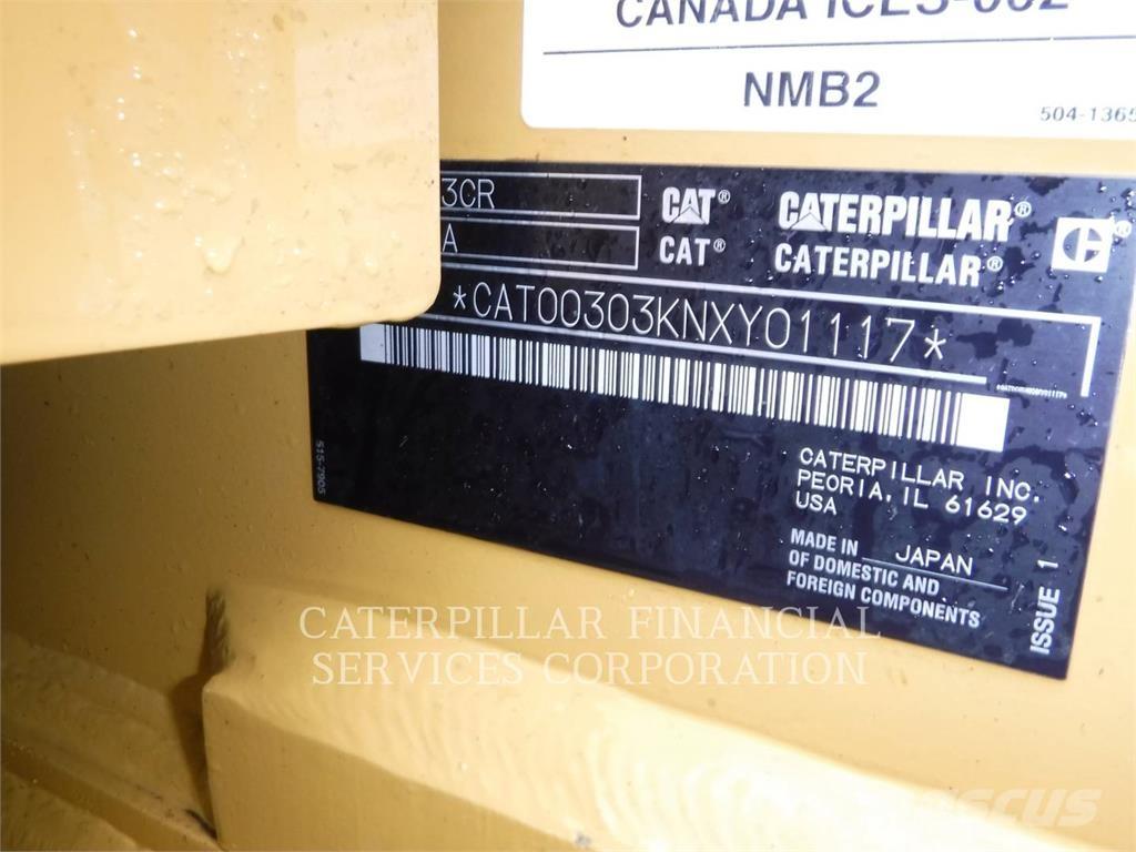 CAT 303-07CR Lánctalpas kotrók