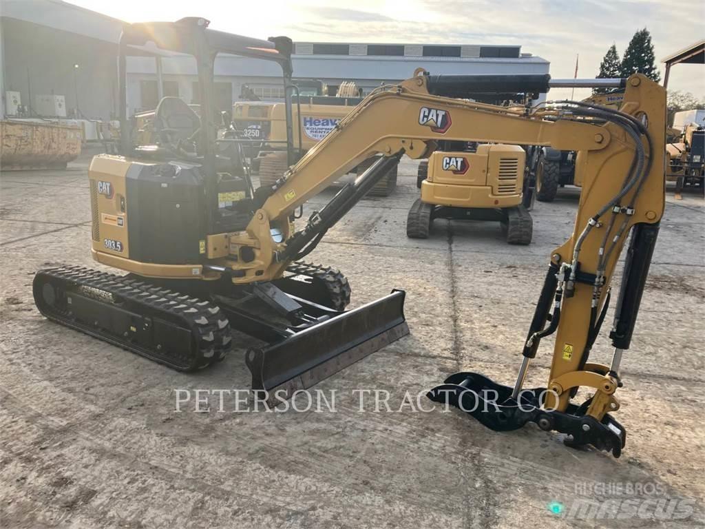 CAT 303.5 Lánctalpas kotrók
