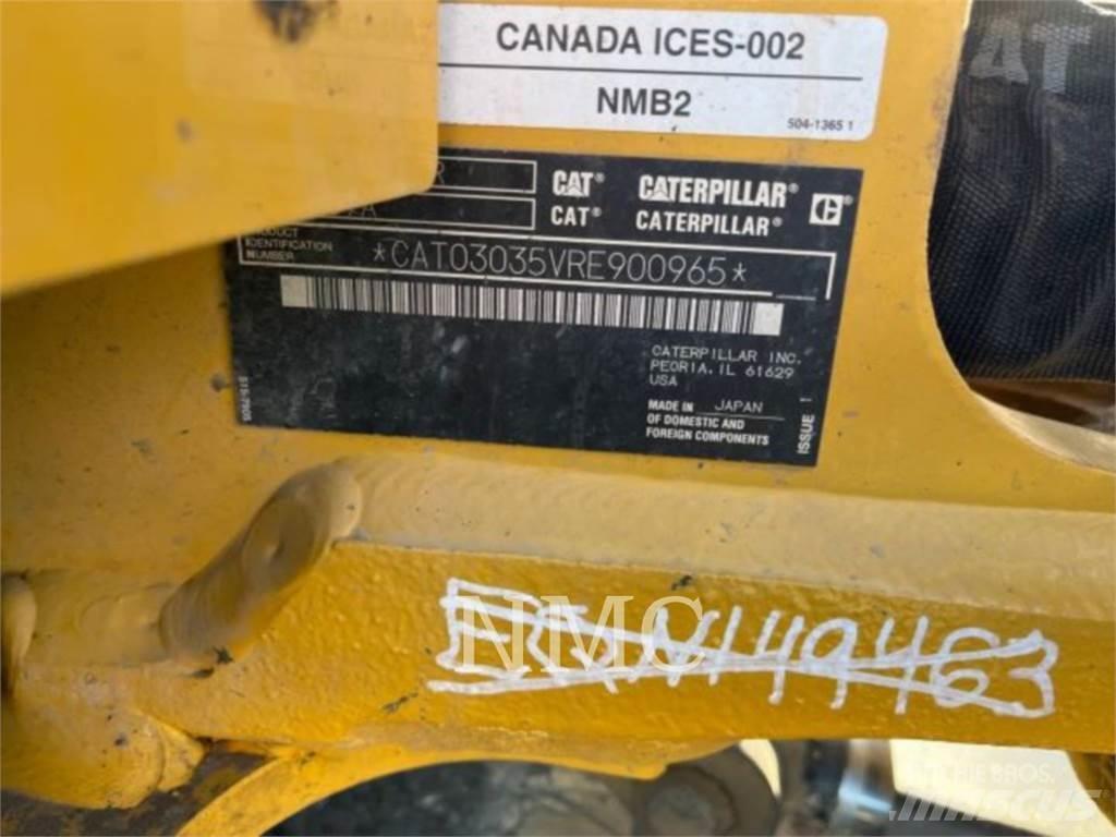 CAT 303.5 Lánctalpas kotrók