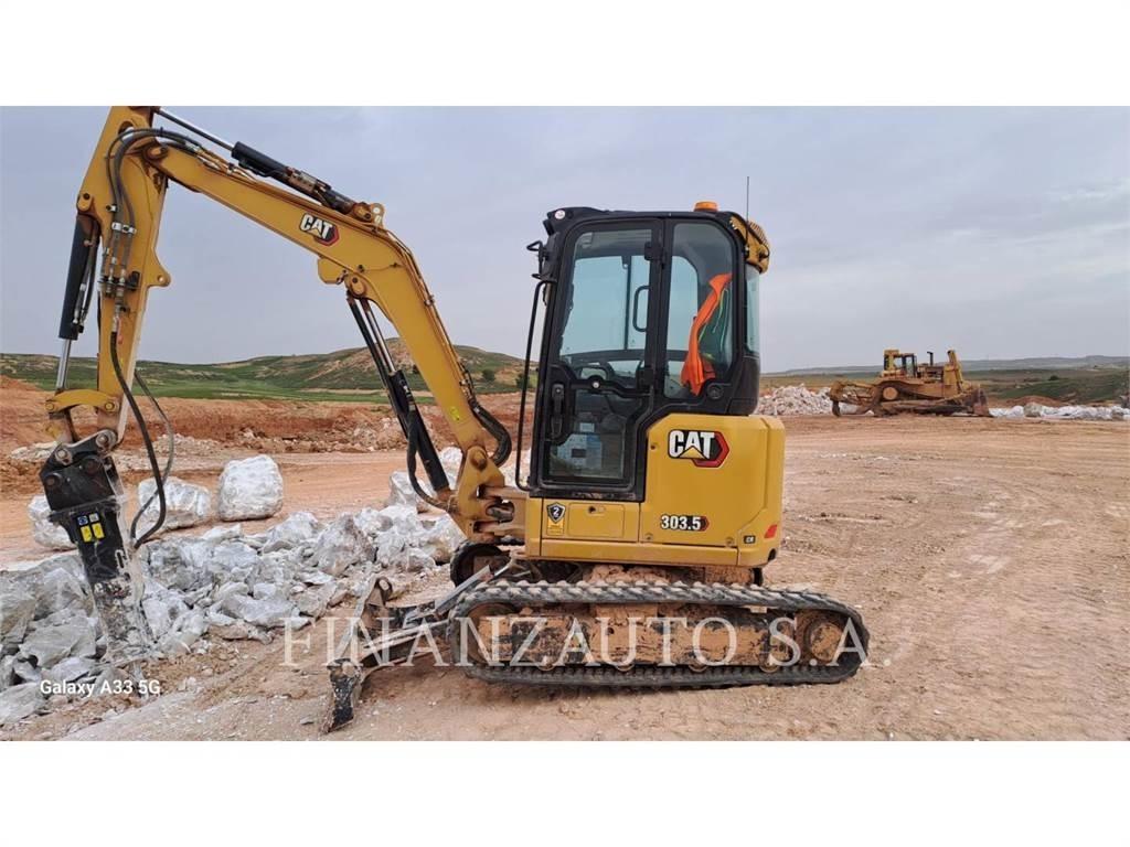 CAT 303.5 Lánctalpas kotrók