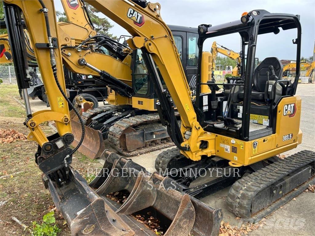 CAT 303.5 Lánctalpas kotrók