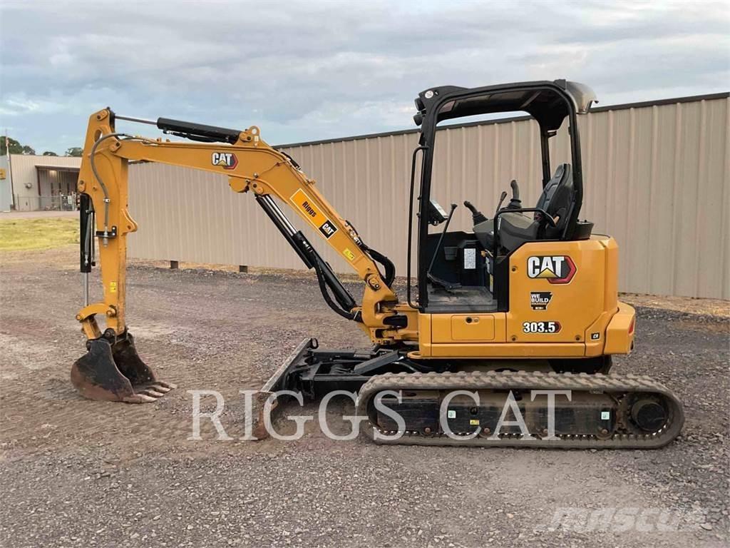 CAT 303.5 Lánctalpas kotrók