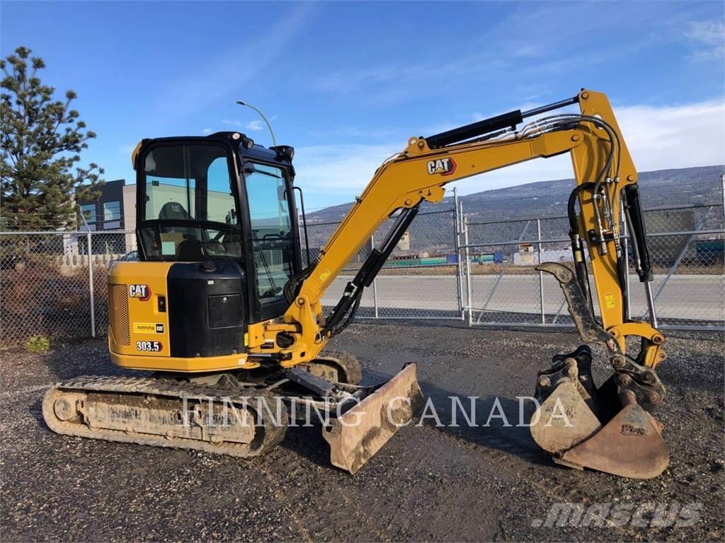 CAT 303.5-07 Lánctalpas kotrók