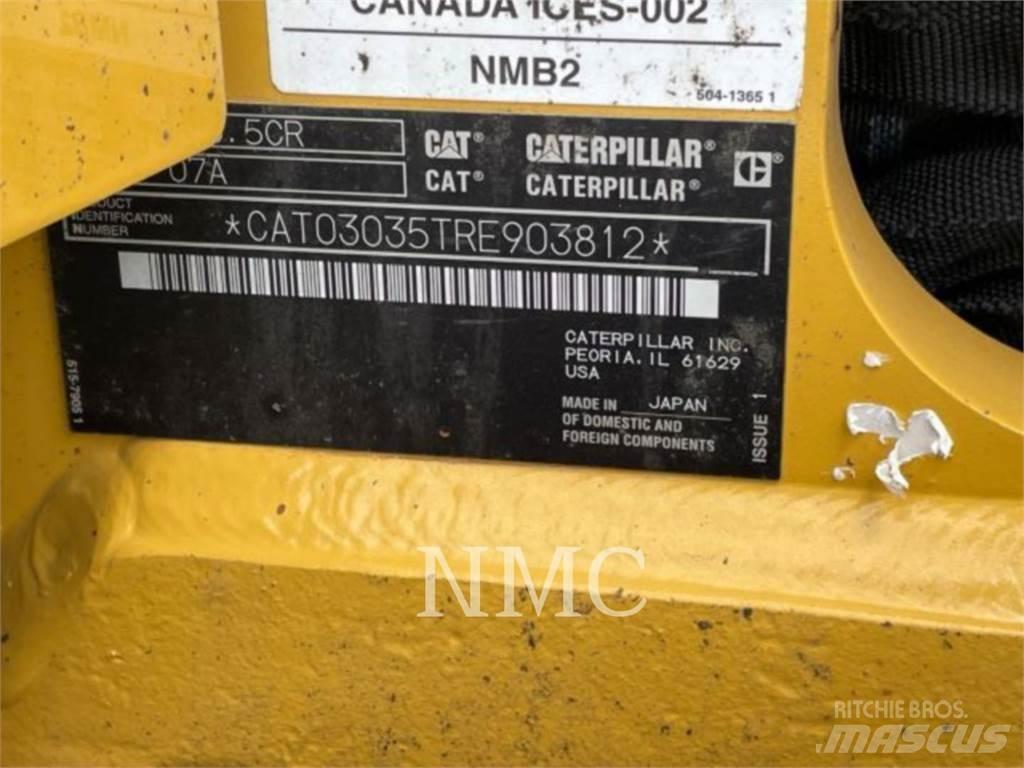 CAT 303.5-07CR Lánctalpas kotrók