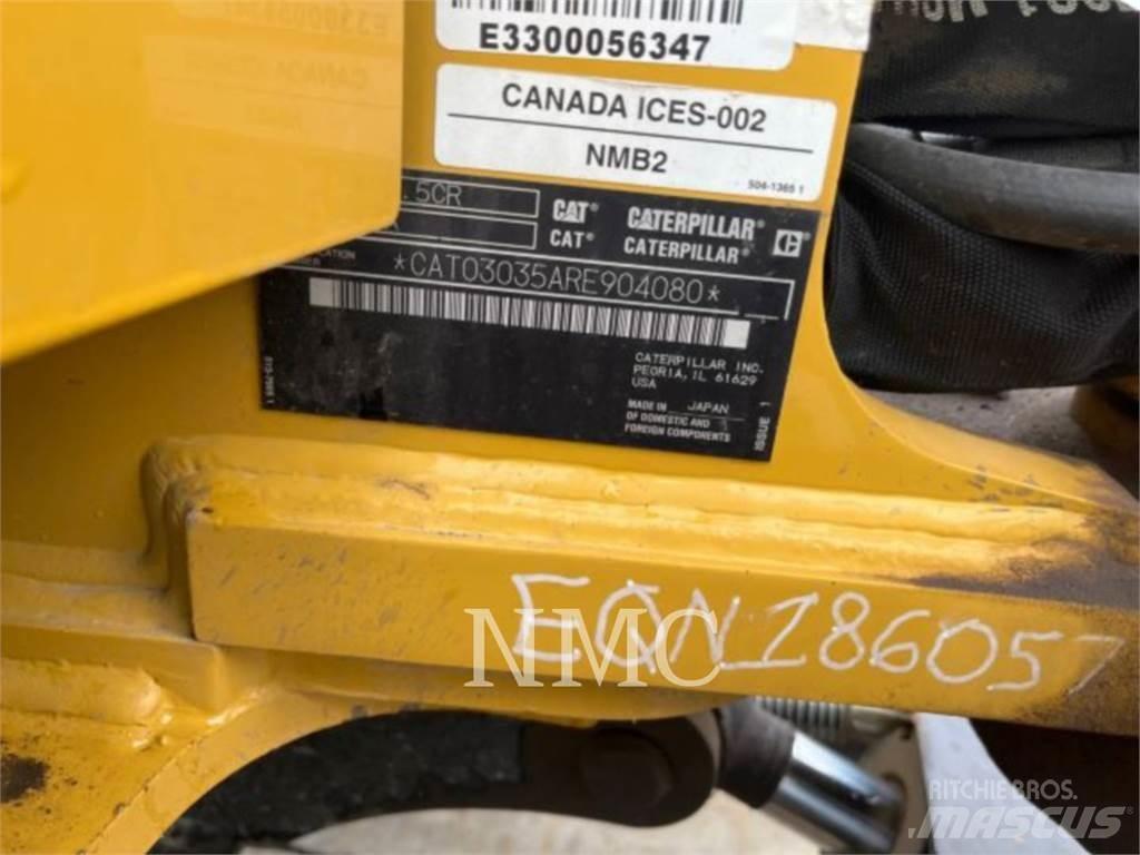 CAT 303.5-07CR Lánctalpas kotrók