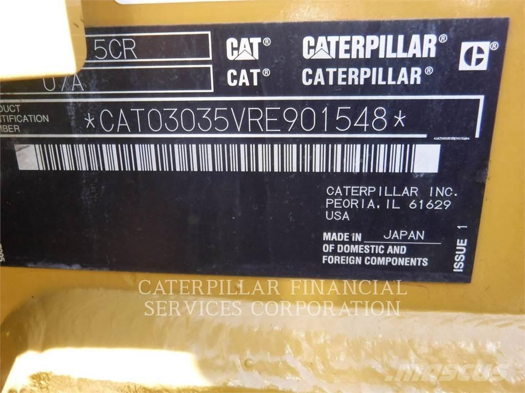 CAT 303.5-07CR Lánctalpas kotrók