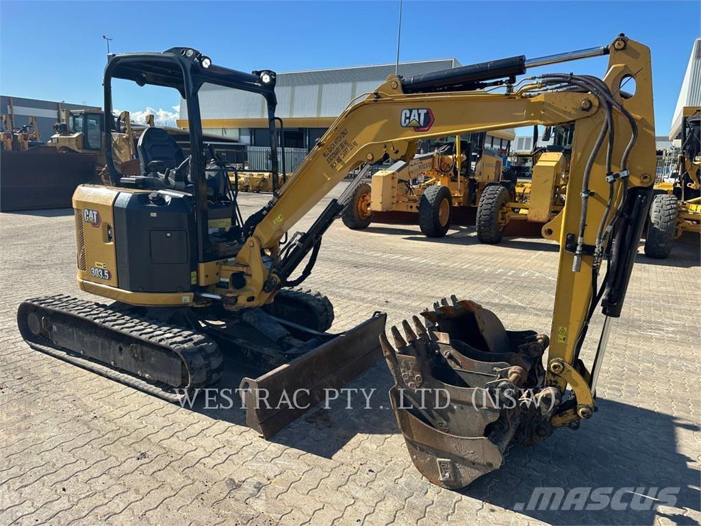 CAT 303.5-07CR Lánctalpas kotrók