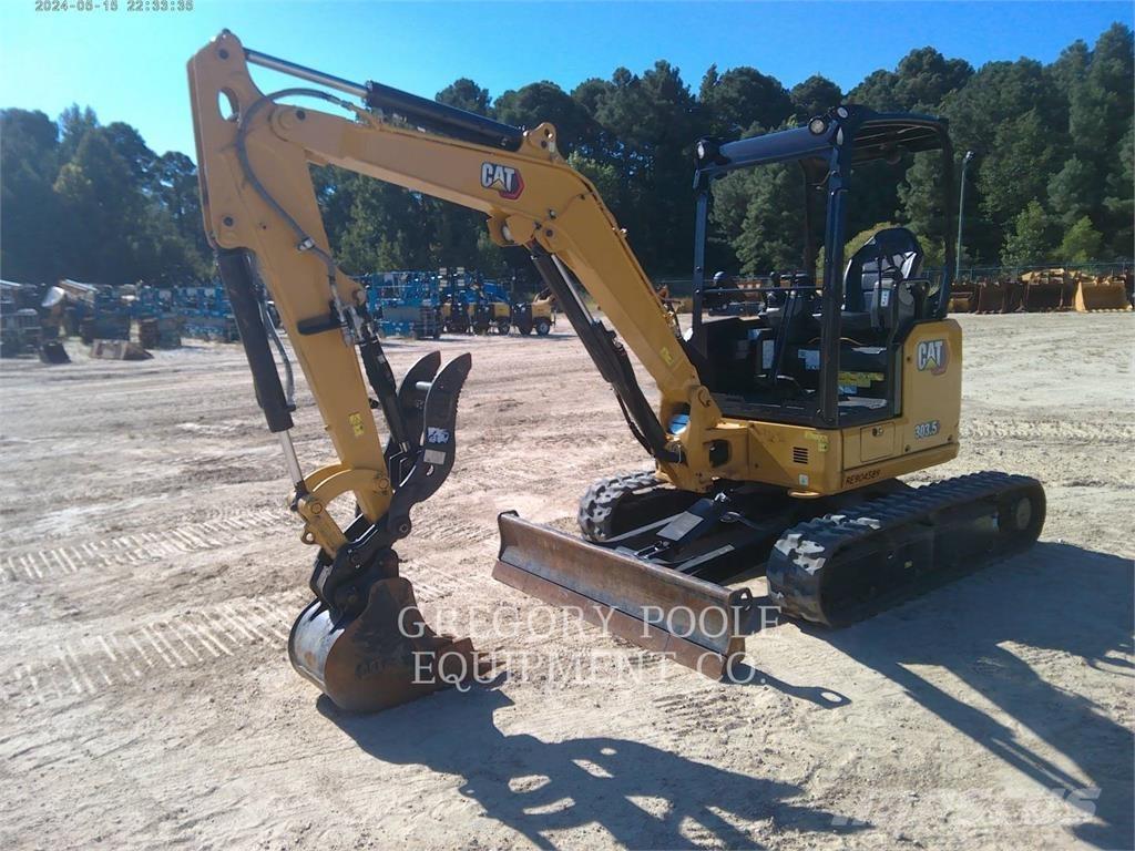 CAT 303.5-07CR Lánctalpas kotrók