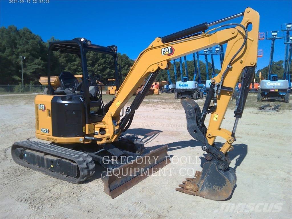CAT 303.5-07CR Lánctalpas kotrók