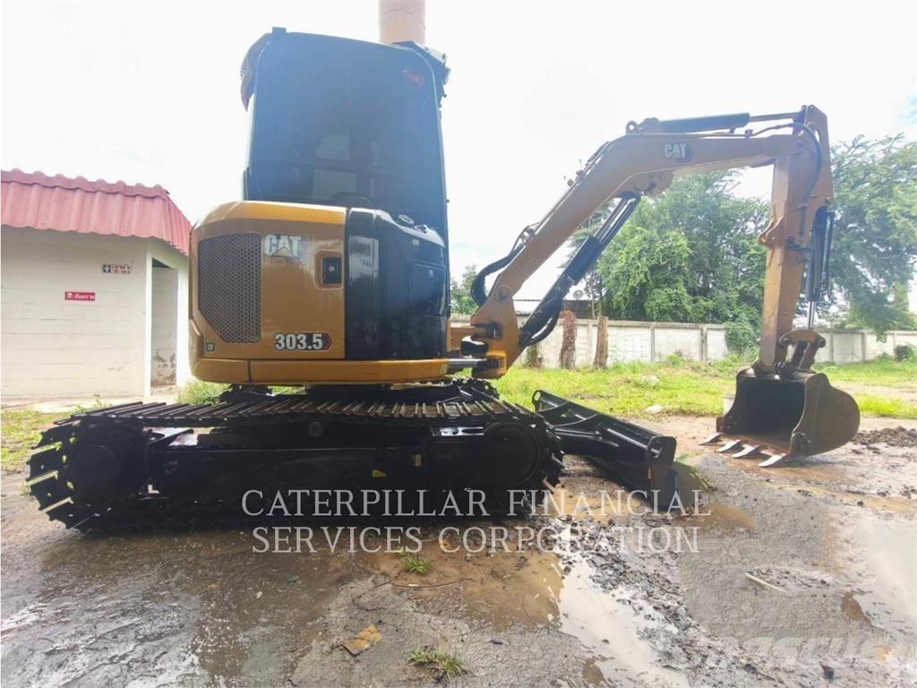CAT 303.5-07CR Lánctalpas kotrók